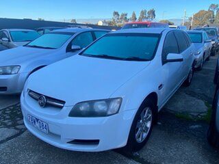 2009 Holden Commodore VE MY09.5 Omega White 4 Speed Automatic Sportswagon.