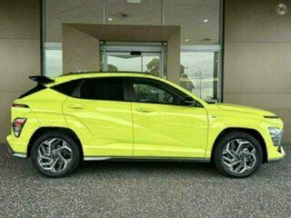 2025 Hyundai Kona SX2.V2 MY25 Hybrid Premium N Line Yellow 6 Speed Auto Dual Clutch Wagon