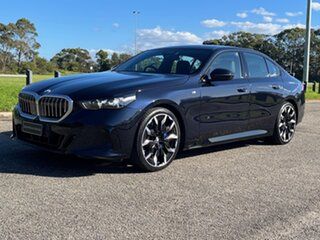 2023 BMW 5 G60 20I M Sport Mhev Carbon Black 8 Speed Automatic Steptronic Sedan