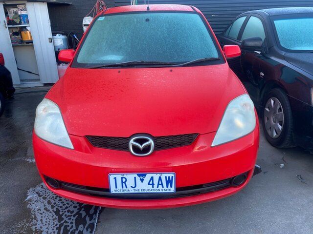 Used Mazda 2 DY MY05 Upgrade Maxx Hoppers Crossing, 2006 Mazda 2 DY MY05 Upgrade Maxx Red 4 Speed Auto Activematic Hatchback