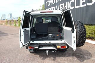 2016 Toyota Landcruiser VDJ76R Workmate French Vanilla 5 Speed Manual Wagon