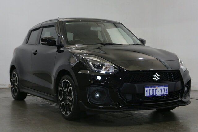 Used Suzuki Swift AZ Series II MY22 Sport Victoria Park, 2022 Suzuki Swift AZ Series II MY22 Sport Black 6 Speed Manual Hatchback