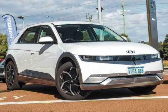 Demo Hyundai Ioniq 5 Ne.v4 MY24 2WD Wangara, 2023 Hyundai Ioniq 5 Ne.v4 MY24 2WD Atlas White 1 Speed Reduction Gear Wagon