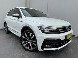 2020 Volkswagen Tiguan 5N MY21 162TSI Highline DSG 4MOTION Allspace White 7 Speed.