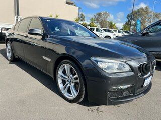 2012 BMW 7 Series F01 MY0312 740i Steptronic Grey 6 Speed Sports Automatic Sedan
