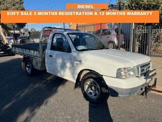 2006 Ford Courier PH GL White 5 Speed Manual Cab Chassis.