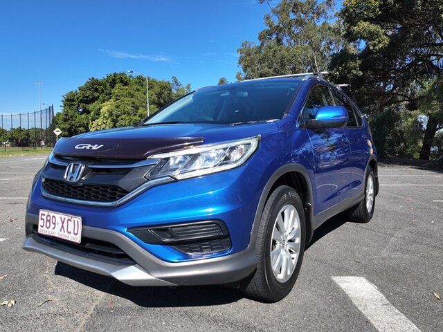 Used Honda CR-V RM Slacks Creek, 2017 Honda CR-V RM VTi 4x4 Blue 5 Speed Automatic Wagon