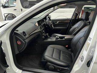 2013 Mercedes-Benz C-Class W204 MY13 C250 CDI 7G-Tronic + Avantgarde White 7 Speed Sports Automatic