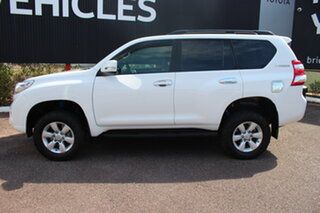 2016 Toyota Landcruiser Prado GDJ150R GXL Glacier White 6 Speed Automatic Wagon