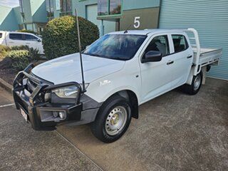 2021 Isuzu D-MAX RG MY21 SX (4x4) White 6 Speed Auto SEQ Sports Mode Crew Cab Chassis.