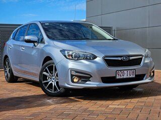 2017 Subaru Impreza G5 MY18 2.0i Premium CVT AWD Silver 7 Speed Constant Variable Hatchback.