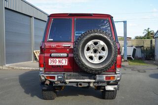 2011 Toyota Landcruiser VDJ76R MY10 GXL Maroon 5 Speed Manual Wagon