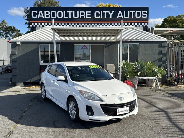 Used Mazda 3 BL 11 Upgrade SP20 Skyactiv Morayfield, 2012 Mazda 3 BL 11 Upgrade SP20 Skyactiv White 6 Speed Automatic Hatchback