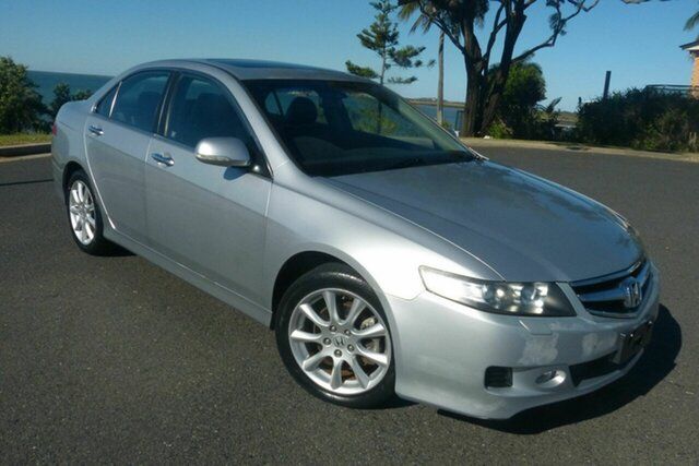 Used Honda Accord Euro CL MY2006 Luxury Gladstone, 2006 Honda Accord Euro CL MY2006 Luxury Silver 5 Speed Automatic Sedan