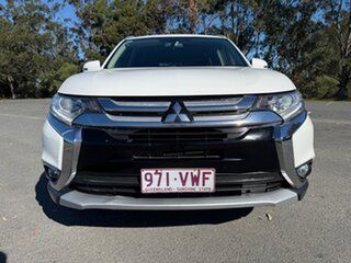 2015 Mitsubishi Outlander ZK LS White Automatic Wagon.