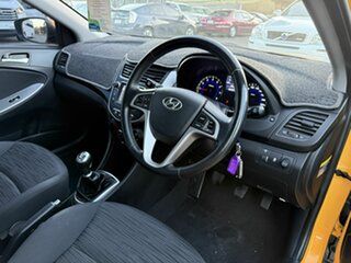 2017 Hyundai Accent RB6 MY18 Sport Yellow 6 Speed Manual Hatchback