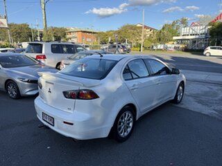 2010 Mitsubishi Lancer CJ MY11 SX White 5 Speed Manual Sedan
