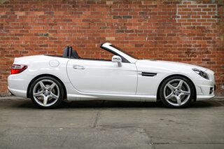 2015 Mercedes-Benz SLK-Class R172 805MY SLK250 7G-Tronic + Polar White 7 Speed Sports Automatic
