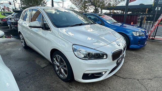 Used BMW 2 Series F45 225i Active Tourer Sport Line Maidstone, 2014 BMW 2 Series F45 225i Active Tourer Sport Line White 8 Speed Sports Automatic Hatchback