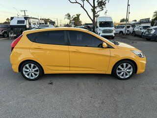 2017 Hyundai Accent RB6 MY18 Sport Yellow 6 Speed Manual Hatchback