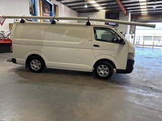 2008 Toyota HiAce KDH201R MY07 Upgrade LWB White 5 Speed Manual Van
