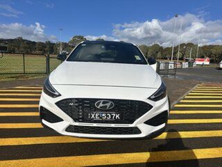 2024 Hyundai i30 Pde.v6 MY25 N Line DCT Premium Atlas White 7 Speed Sports Automatic Dual Clutch.