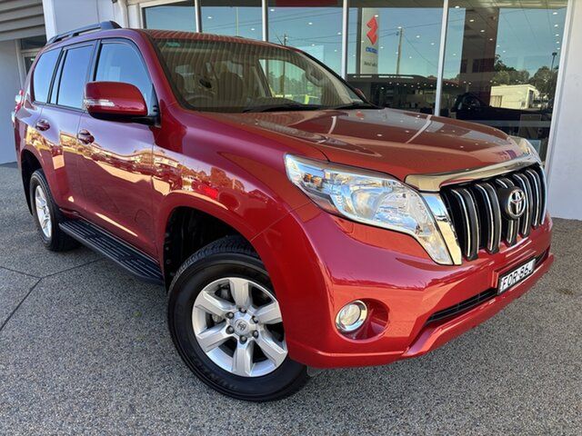 Pre-Owned Toyota Landcruiser Prado GDJ150R MY16 GXL (4x4) South Grafton, 2016 Toyota Landcruiser Prado GDJ150R MY16 GXL (4x4) Wildfire 6 Speed Automatic Wagon