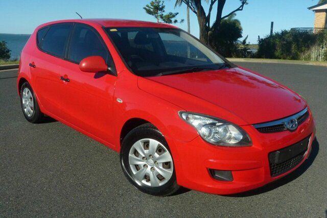 Used Hyundai i30 Gladstone, 2010 Hyundai i30 Red 5 Speed Automatic Hatchback