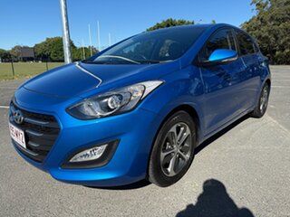 2015 Hyundai i30 GD3 Active X Blue 6 Speed Automatic Hatchback.