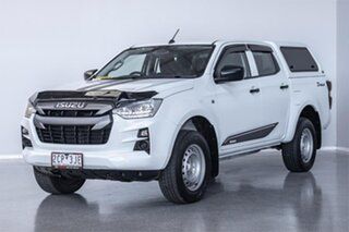 2021 Isuzu D-MAX RG SX High Ride White 6 Speed Sports Automatic Utility.