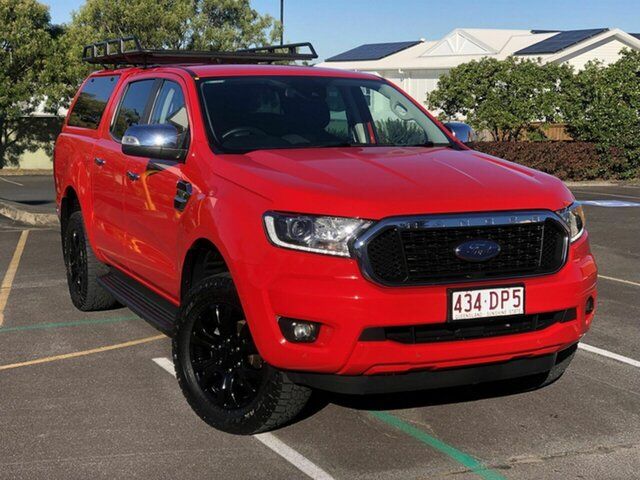 Used Ford Ranger PX MkIII 2021.75MY XLT Chermside, 2021 Ford Ranger PX MkIII 2021.75MY XLT Red 6 Speed Sports Automatic Dual Cab