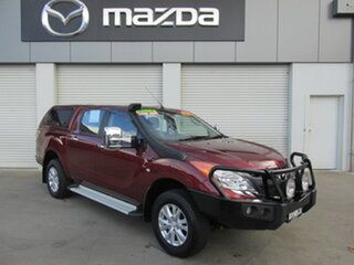 2014 Mazda BT-50 UP0YF1 GT Copper 6 Speed Manual Utility.