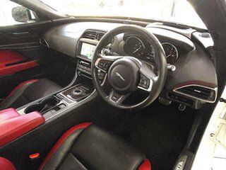 2016 Jaguar XE S White 8 Speed Automatic Sedan.
