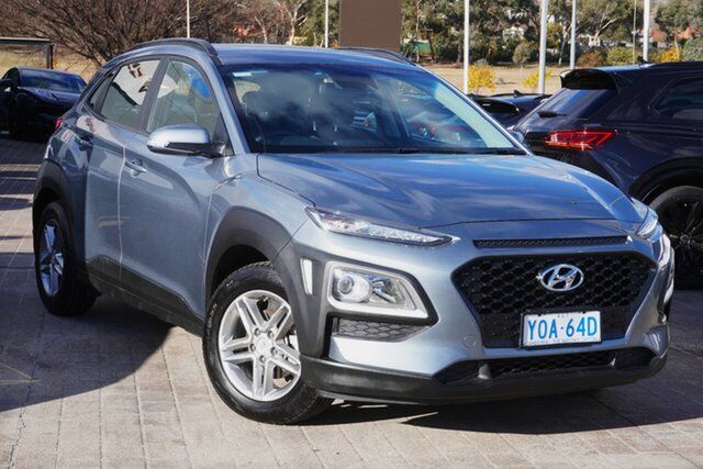 Used Hyundai Kona OS.3 MY20 Active 2WD Phillip, 2019 Hyundai Kona OS.3 MY20 Active 2WD Lake Silver 6 Speed Sports Automatic Wagon