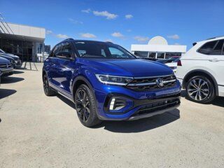 2025 Volkswagen T-ROC D11 MY25 140TSI DSG 4MOTION R-Line Blue 7 Speed Sports Automatic Dual Clutch