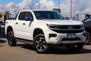 2024 Volkswagen Amarok NF MY24 TDI600 4MOTION Perm Style Clear White 10 Speed Automatic Utility.