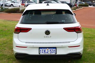 2024 Volkswagen Golf 8 MY24 110TSI Life Pure White 8 Speed Sports Automatic Hatchback