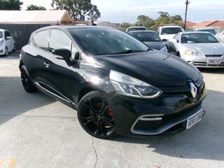 2014 Renault Clio IV B98 R.S. 200 EDC Cup Black 6 Speed Sports Automatic Dual Clutch Hatchback.