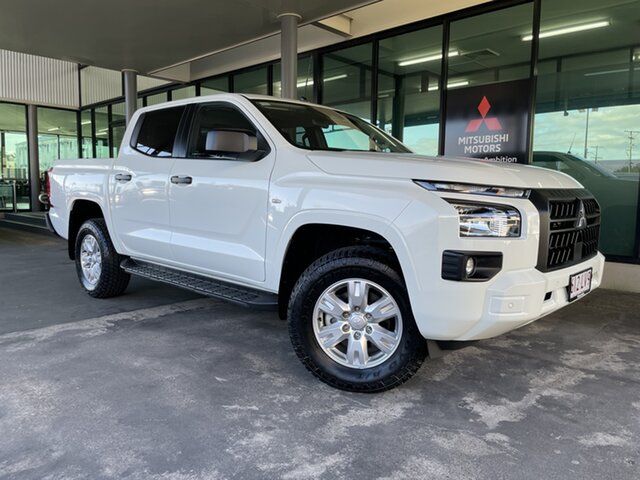 Used Mitsubishi Triton MV MY24 GLX+ Pick-up Double Cab 4x4 Cairns, 2024 Mitsubishi Triton MV MY24 GLX+ Pick-up Double Cab 4x4 White 6 Speed Sports Automatic Utility