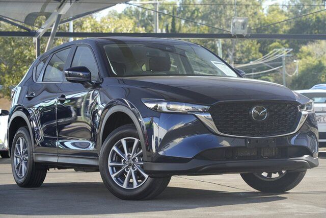 Used Mazda CX-5 KF2WLA Maxx SKYACTIV-Drive FWD Sport Bundamba, 2022 Mazda CX-5 KF2WLA Maxx SKYACTIV-Drive FWD Sport Blue 6 Speed Sports Automatic Wagon