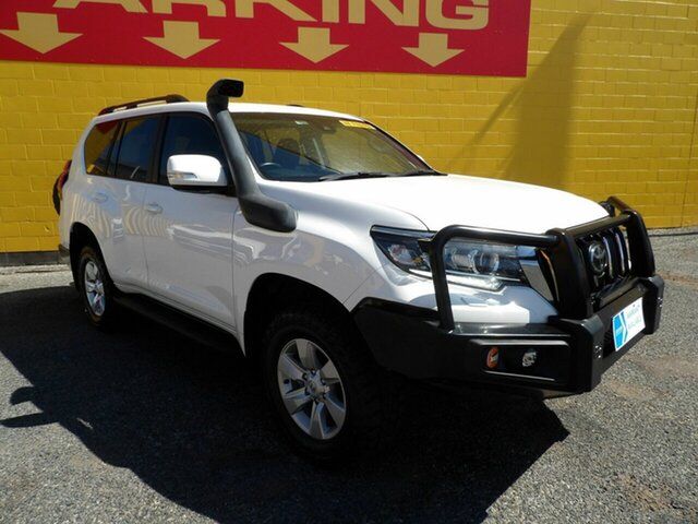 Used Toyota Landcruiser Prado GDJ150R GXL Winnellie, 2021 Toyota Landcruiser Prado GDJ150R GXL White 6 Speed Sports Automatic Wagon