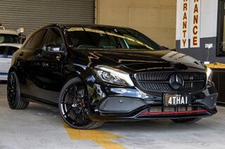 2017 Mercedes-Benz A-Class W176 807MY A250 D-CT 4MATIC Sport Black 7 Speed.
