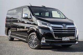 2024 Toyota Granvia GDH303R VX Black 6 Speed Sports Automatic Wagon.