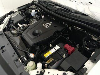 2021 Mitsubishi Triton MR MY22 GLX White 6 Speed Manual Cab Chassis