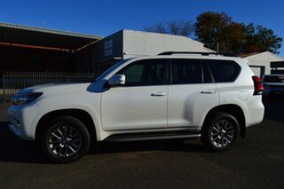 2021 Toyota Landcruiser Prado GDJ150R VX White, Crystal Pearl 6 Speed Automatic Wagon.