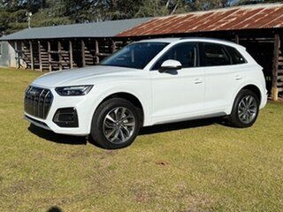 2022 Audi Q5 FY MY22 40 TDI Quattro Mhev White 7 Speed Auto S-Tronic Wagon.