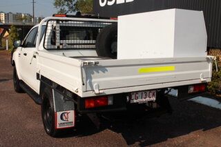 2018 Toyota Hilux GUN126R SR Double Cab Glacier White 6 Speed Sports Automatic Cab Chassis