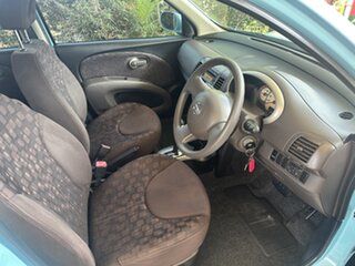 2010 Nissan Micra K12 Blue 4 Speed Automatic Hatchback.