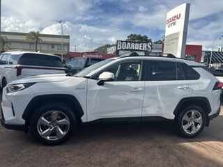 2020 Toyota RAV4 Axah52R GXL (2WD) Hybrid White Continuous Variable Wagon