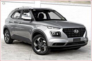 2025 Hyundai Venue QX.V5 MY25 Active Shimmering Silver 6 Speed Automatic Wagon.